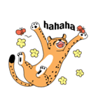 Cheetah's cat-like life（個別スタンプ：9）