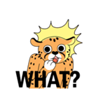 Cheetah's cat-like life（個別スタンプ：11）