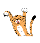 Cheetah's cat-like life（個別スタンプ：18）