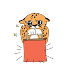 Cheetah's cat-like life（個別スタンプ：19）