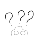 black line face（個別スタンプ：5）