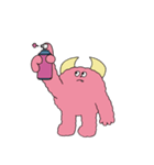 Pink Monsterのスタンプ（個別スタンプ：3）