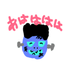コウモリちゃんとオバケ仲間たち（個別スタンプ：4）