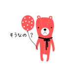 Teddy Bear*テディベアいろいろクマちゃん（個別スタンプ：16）