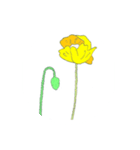 talking colorful flower（個別スタンプ：3）