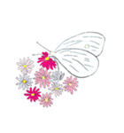 talking colorful flower（個別スタンプ：6）