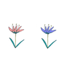 talking colorful flower（個別スタンプ：8）