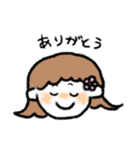 ゾウとウサギとワニと女の子（個別スタンプ：23）