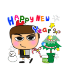 Kato Keda.16 Merry Christmas.（個別スタンプ：1）