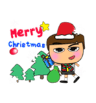 Kato Keda.16 Merry Christmas.（個別スタンプ：2）