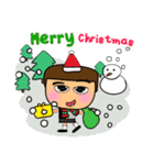 Kato Keda.16 Merry Christmas.（個別スタンプ：33）