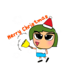 Gato Keda.17Merry Christmas.（個別スタンプ：3）