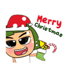 Gato Keda.17Merry Christmas.（個別スタンプ：8）