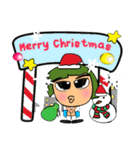 Gato Keda.17Merry Christmas.（個別スタンプ：16）