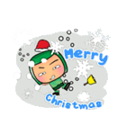 Koshi.17Merry Christmas.（個別スタンプ：10）