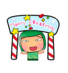 Koshi.17Merry Christmas.（個別スタンプ：34）