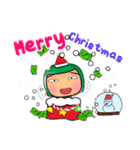 Koshi.17Merry Christmas.（個別スタンプ：36）