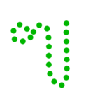 Alphabet: Thai alphabets dot.（個別スタンプ：3）