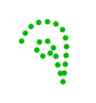 Alphabet: Thai alphabets dot.（個別スタンプ：8）