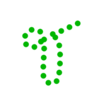 Alphabet: Thai alphabets dot.（個別スタンプ：10）