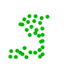 Alphabet: Thai alphabets dot.（個別スタンプ：16）