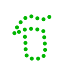 Alphabet: Thai alphabets dot.（個別スタンプ：24）