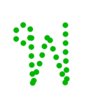 Alphabet: Thai alphabets dot.（個別スタンプ：30）