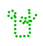 Alphabet: Thai alphabets dot.（個別スタンプ：39）