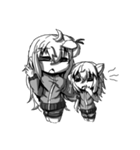Bai ying mom＆daughte（個別スタンプ：22）
