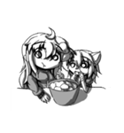 Bai ying mom＆daughte（個別スタンプ：27）