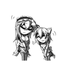 Bai ying mom＆daughte（個別スタンプ：32）
