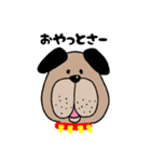 ma-bo犬  かごしま弁と日常①（個別スタンプ：4）