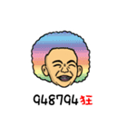 爆発頭-Q（個別スタンプ：1）