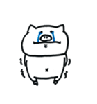 しろいぶたさんとおともだち（個別スタンプ：3）