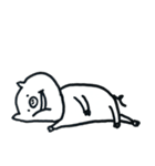 しろいぶたさんとおともだち（個別スタンプ：10）