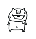しろいぶたさんとおともだち（個別スタンプ：24）