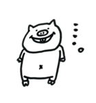 しろいぶたさんとおともだち（個別スタンプ：28）