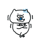 しろいぶたさんとおともだち（個別スタンプ：32）