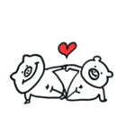 しろいぶたさんとおともだち（個別スタンプ：38）