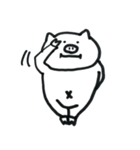 しろいぶたさんとおともだち（個別スタンプ：39）