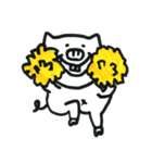 しろいぶたさんとおともだち（個別スタンプ：40）
