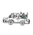 Three stupid animals in the farm（個別スタンプ：40）