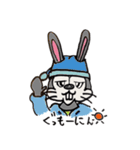 うさぎのモグ吉（個別スタンプ：4）