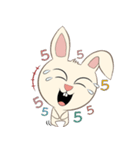 Khawji Baby Rabbit（個別スタンプ：35）