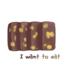 I want to eat sweets (English)（個別スタンプ：20）