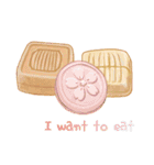 I want to eat sweets (English)（個別スタンプ：21）