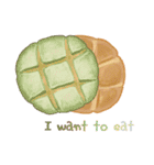 I want to eat sweets (English)（個別スタンプ：23）