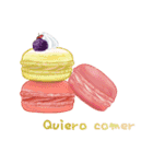 I want to eat sweets (Spanish)（個別スタンプ：11）