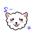 A fluffy puppy Mung（個別スタンプ：4）