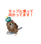 ふくろうの、りおさん②（個別スタンプ：35）